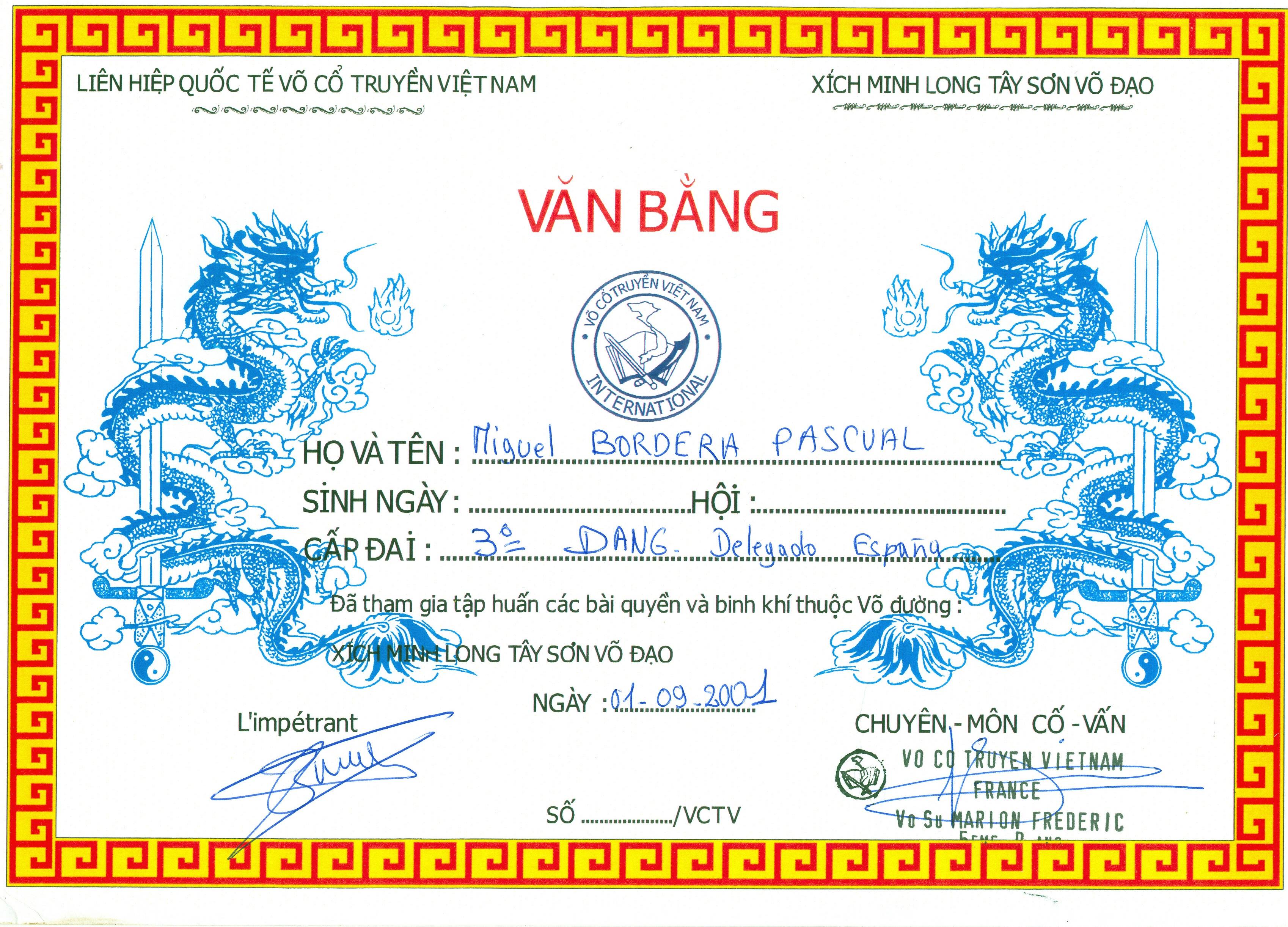 Minh Long — Vo Co Truyen