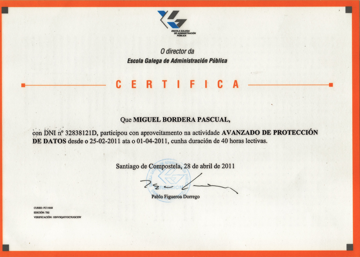 Diploma Protección de Datos
